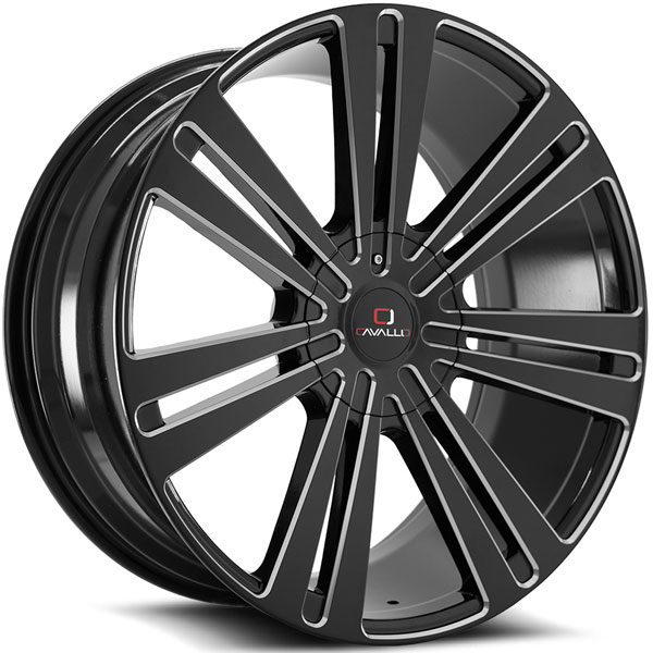 Cavallo CLV-16 Gloss Black Milled